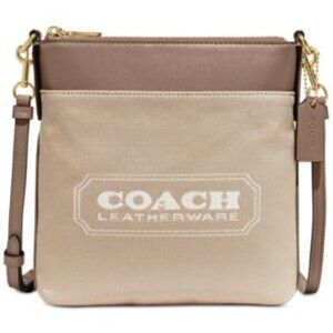 NWT Coach Jacquard Badge Kitt Crossbody
